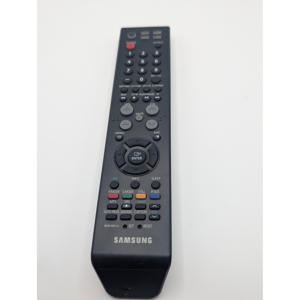 Samsung TV Remote Control BN59-00511A Black Gray Replacement Controller